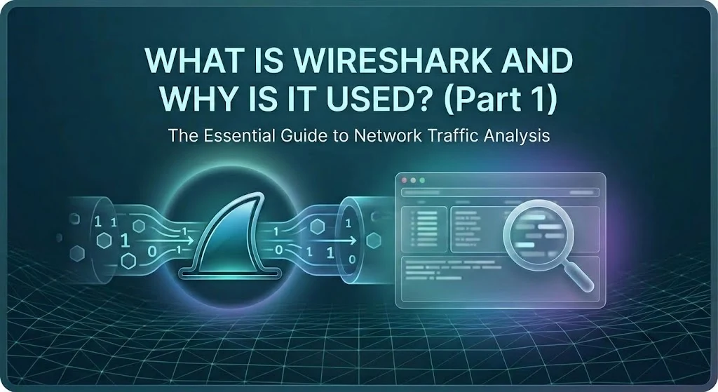 Cover image for what is wireshark and why it is used ? (Part 1)